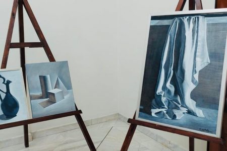 თესალონიკში დარეჯან გოგიჩაიშვილის ნახატებისა და ხელნაკეთი ნივთების გამოფენა გაიმართა